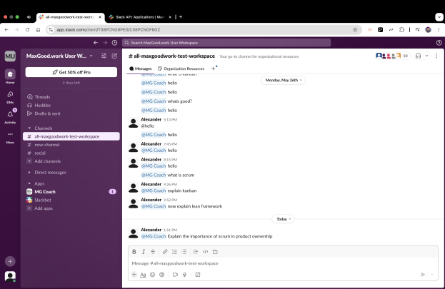 New Feature Release At MaxGood.work