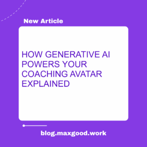AI coaching avatar generative AI engine featured image