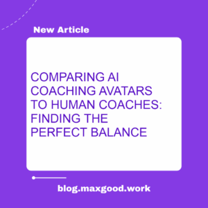 AI coaching avatar vs human coach, AI-human coaching collaboration, coaching avatar benefits and limits, hybrid coaching models featured image